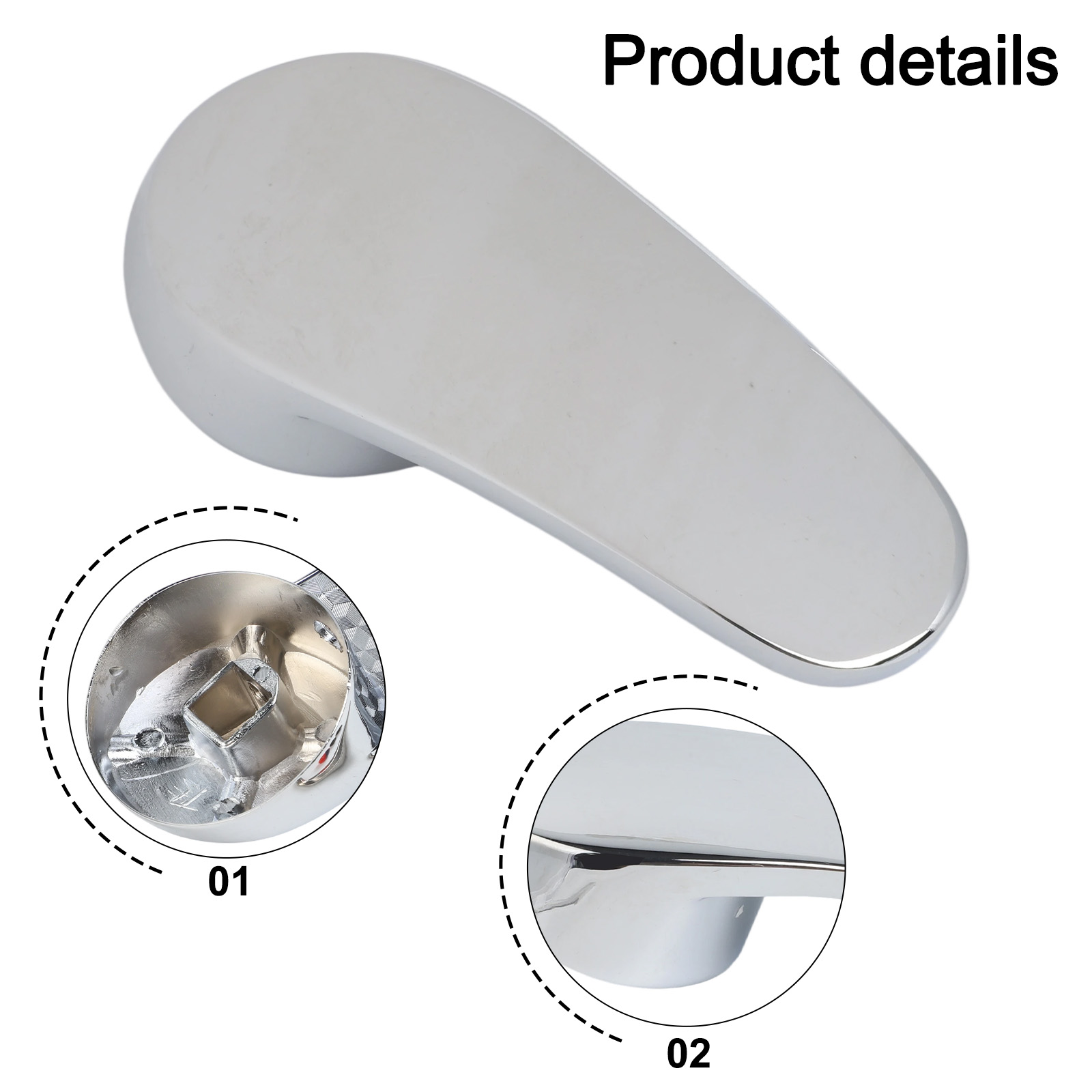 Basin Mixer Tap - Высококачественная ручка смесителя для замены, цельнолатунная,