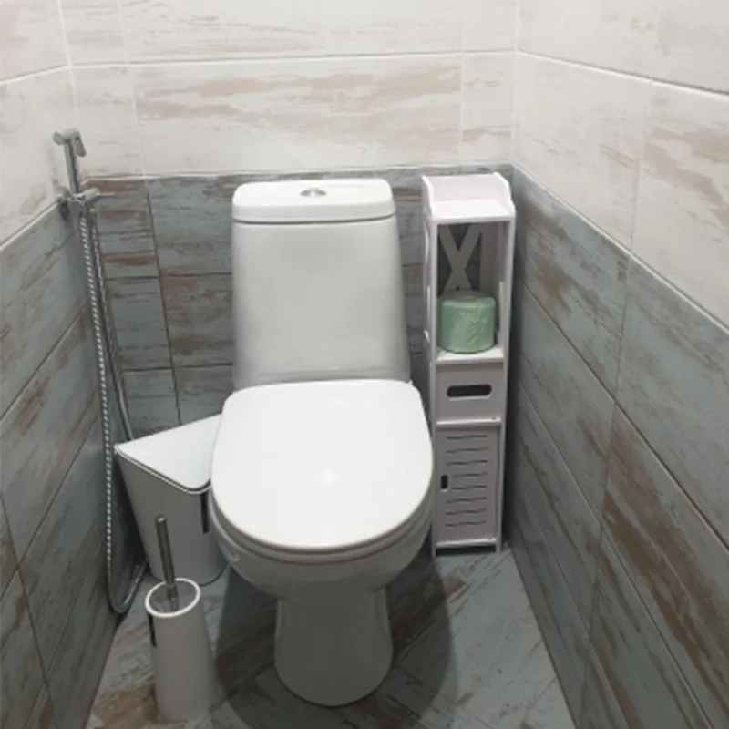 Home Bathroom Vanity Combo - Напольный стеллаж для ванной комнаты, угловая