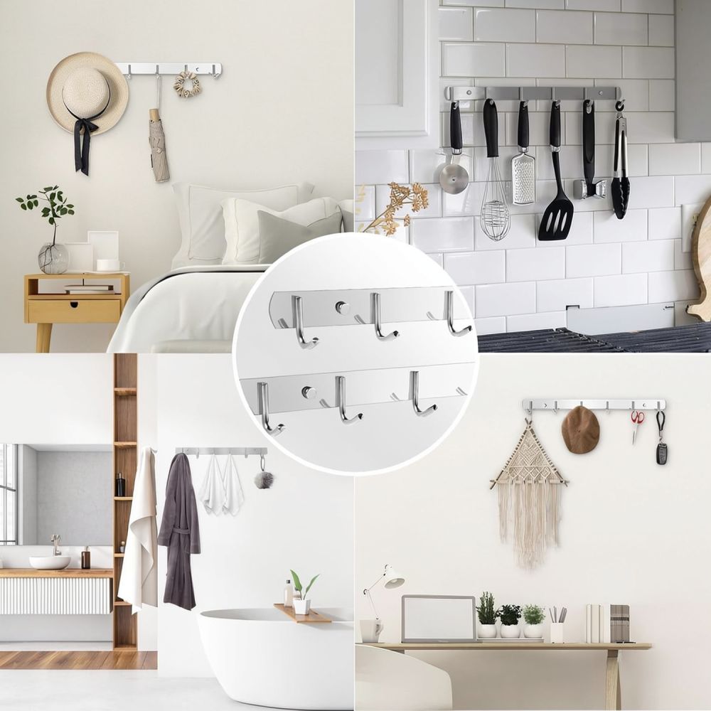 Универсальная настенная вешалк – обзор и цена Home Bathroom Organizer