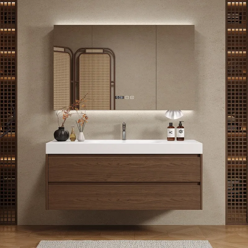 Деревянные перегородки, шкаф д – обзор и цена Home Bathroom Vanity Combo
