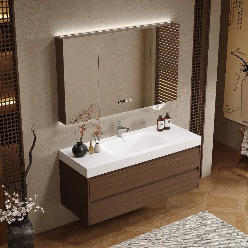 Деревянные перегородки, шкаф д – обзор и цена Home Bathroom Vanity Combo