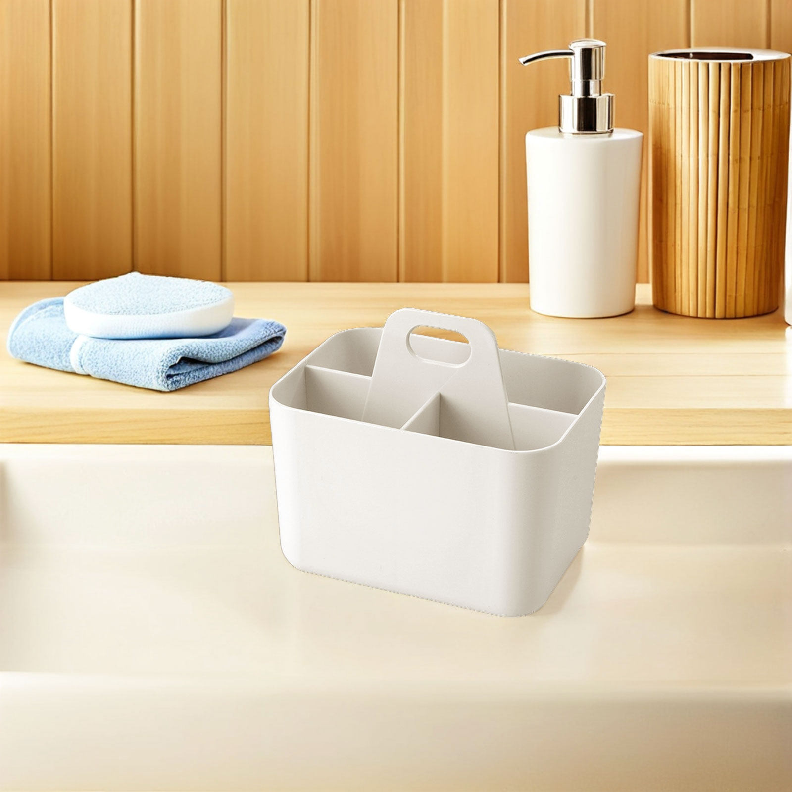 Корзина для хранения в ванной  – обзор и цена Home Bathroom Organizer