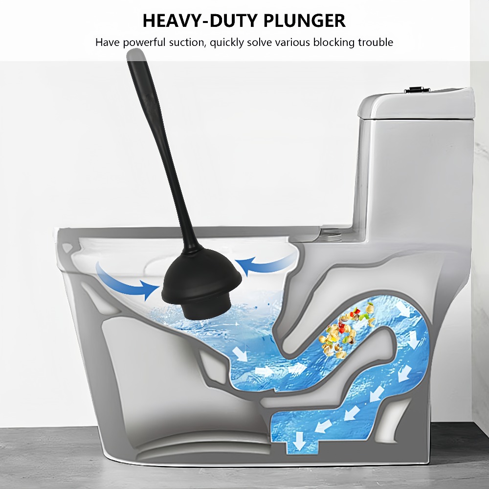 Набор для чистки унитаза с щет – обзор и цена Plunger Toilet
