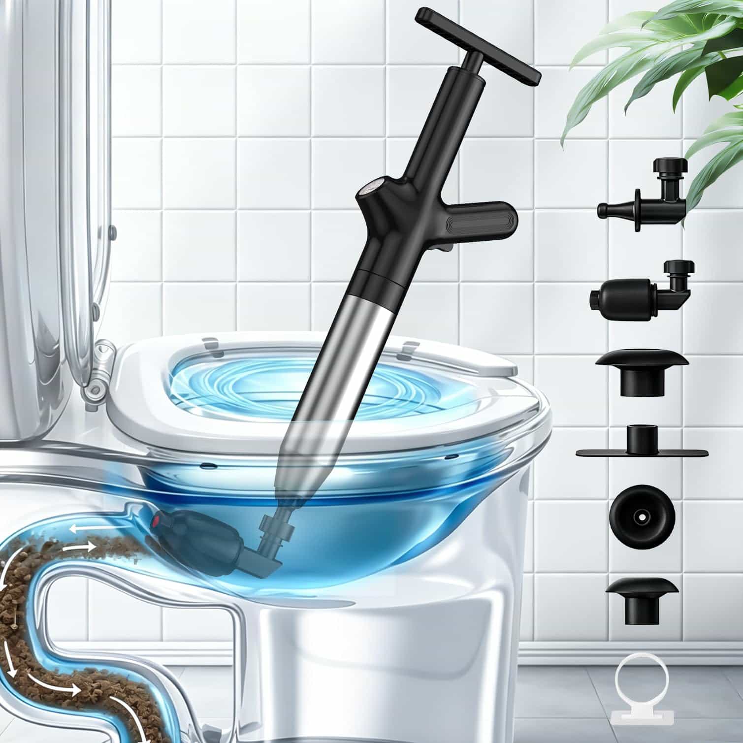 Универсальный приспособление д – обзор и цена Plunger Toilet