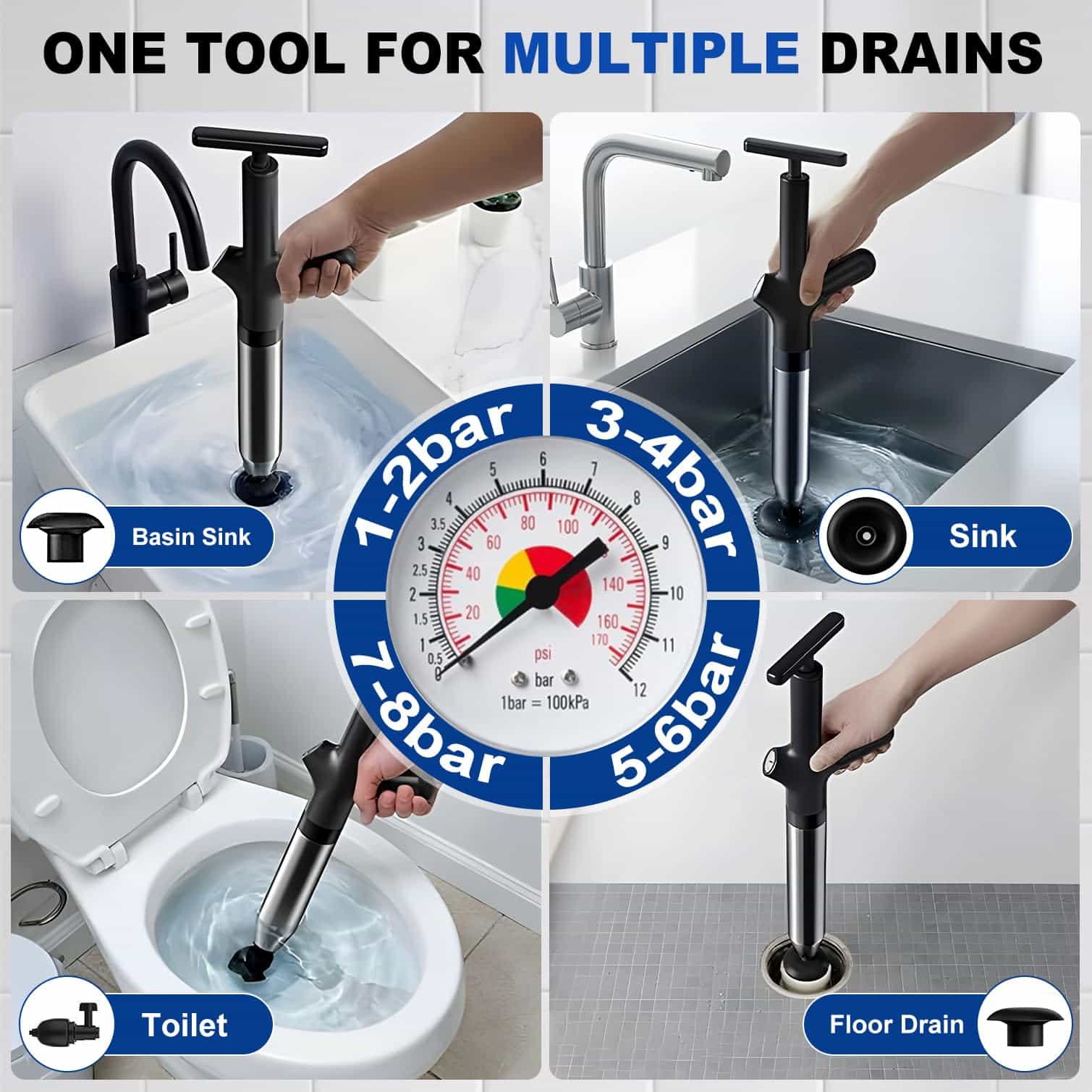 Универсальный приспособление д – обзор и цена Plunger Toilet