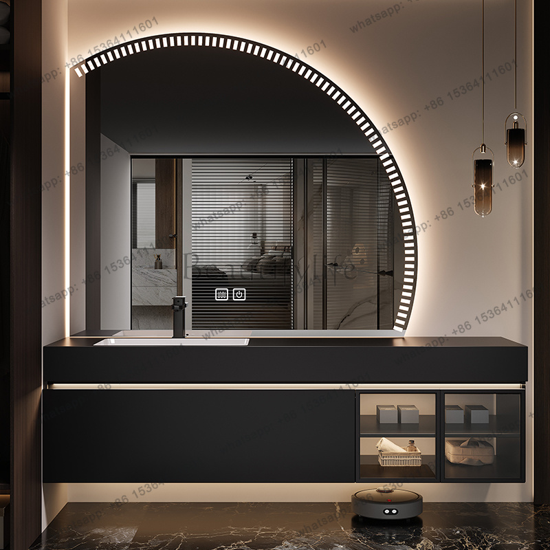 LJYOrganizer Современный модны – обзор и цена Home Bathroom Vanity Combo